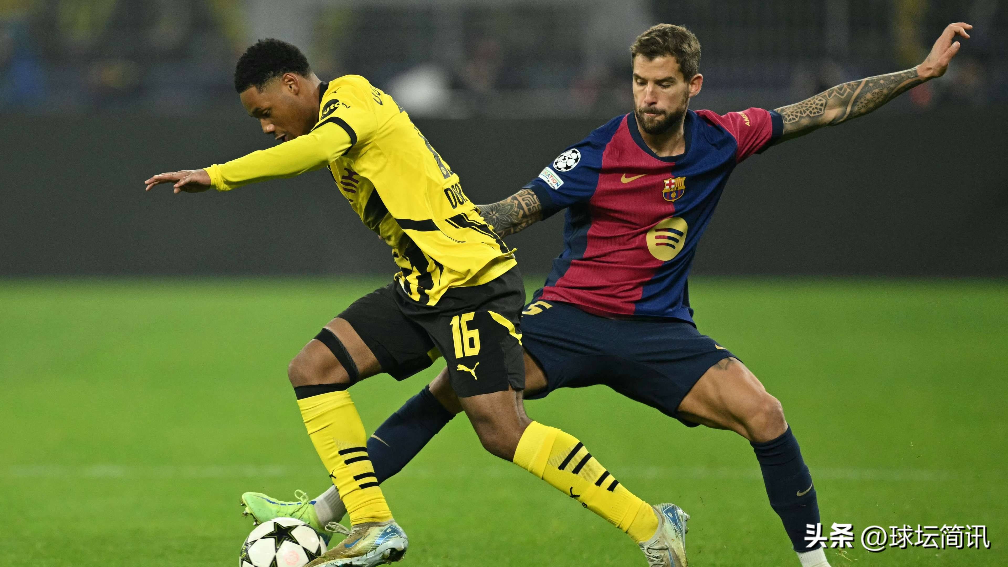 多特蒙德球员为球队争取了重要胜利