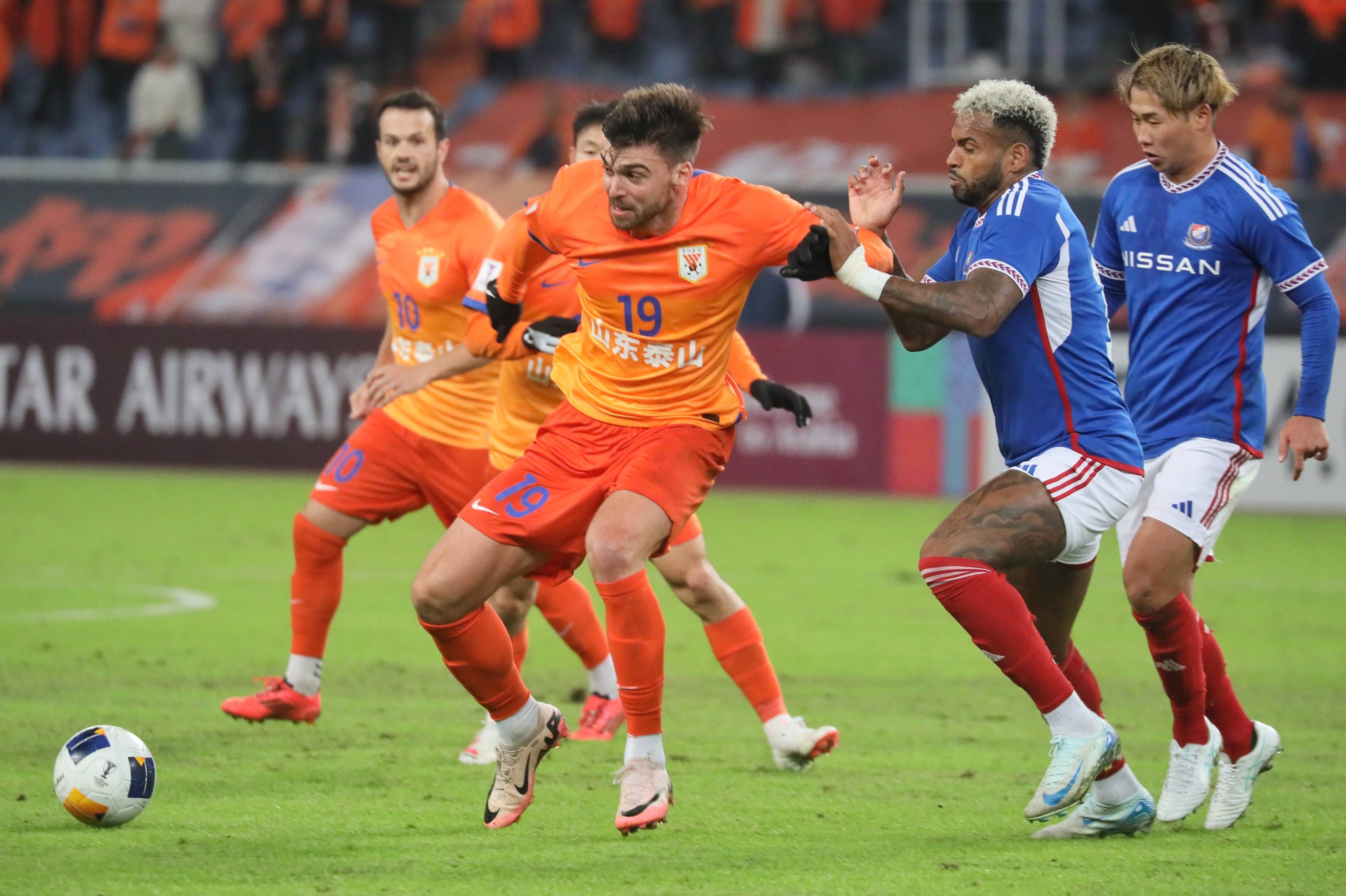 横滨水手出征亚冠比赛，全力以赴