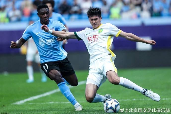 北京中赫国安客场击败天津泰达，保持不败纪录